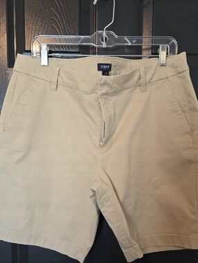 J. Crew Tan Cotton Chino Shorts